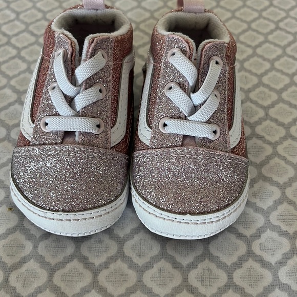 pink vans infant size 4